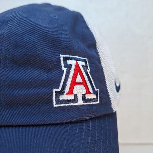 Nike Arizona Wildcats Adjustable Strapback Cap Hat Legacy86 Blue Meshback - Picture 2 of 8